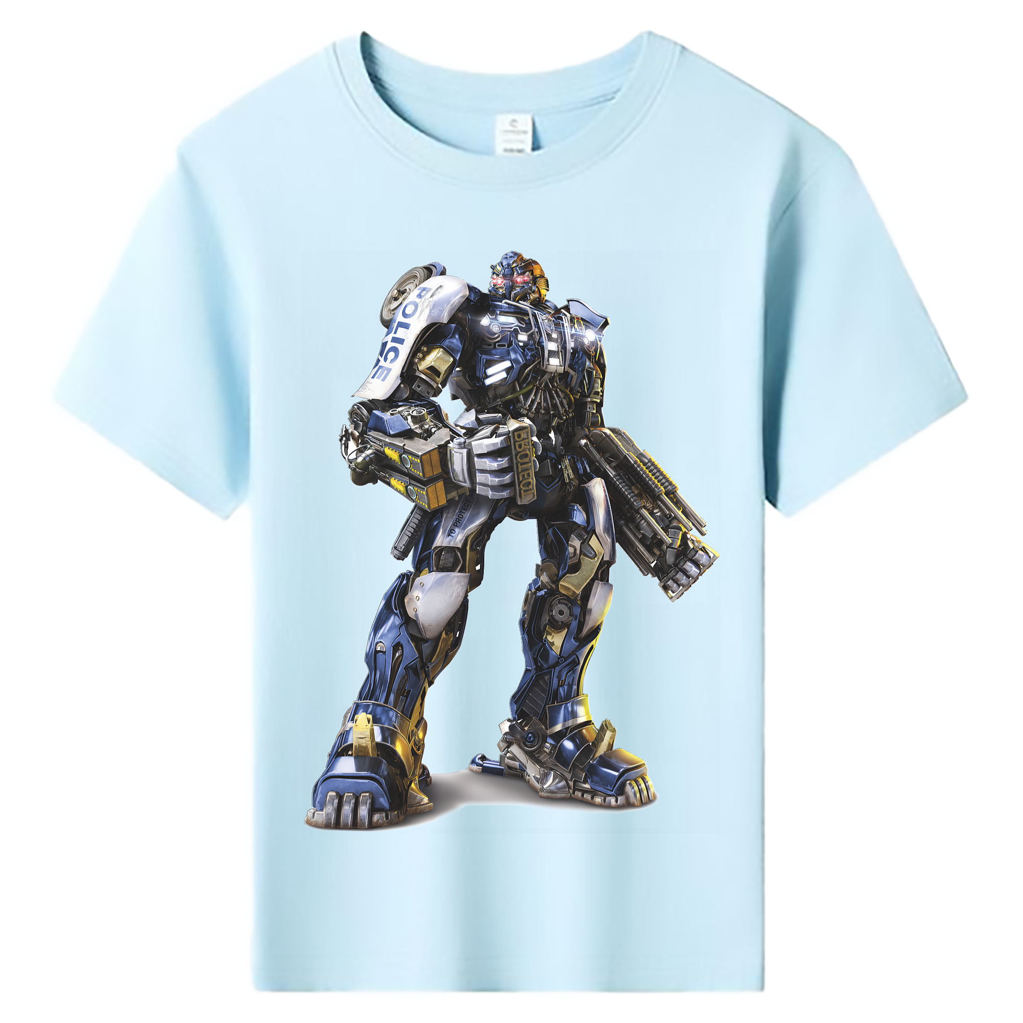 （画像用） Transformers トランスフォーマー 綿100％キッズTシャツ（フロントプリント）